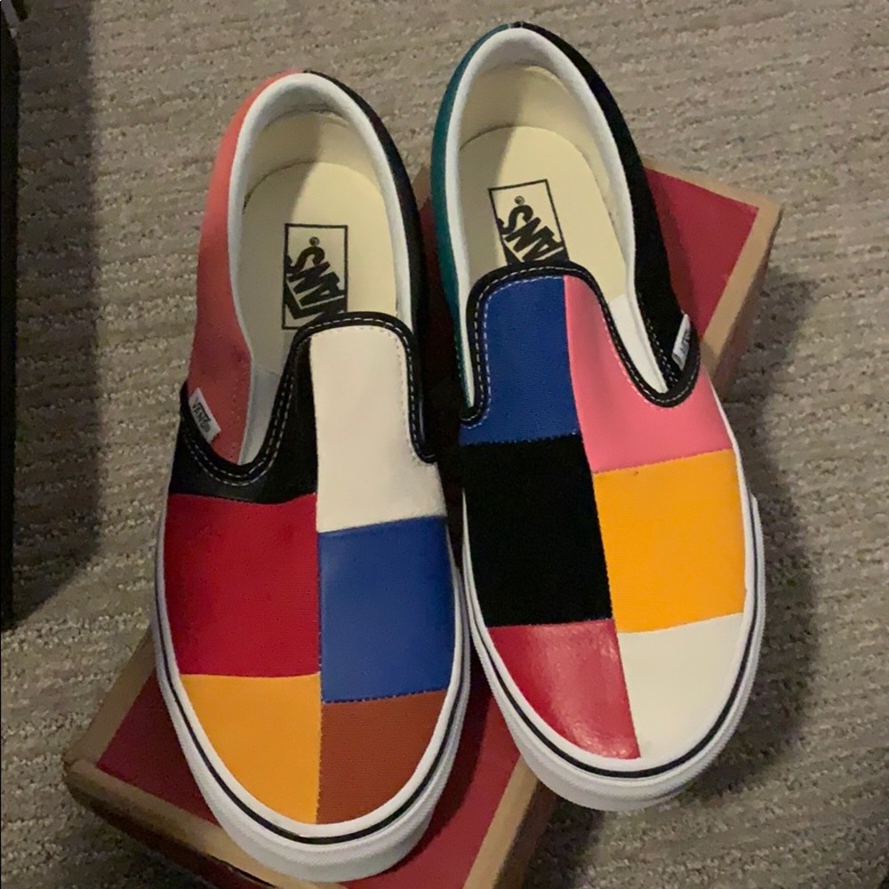 Vans patchwork slip-on
